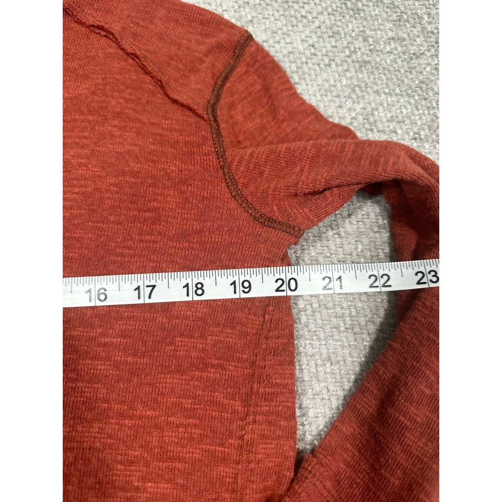 Free People We The‎ Free Top Womens Small Rust Split Back Cowl Neck Boho - Picture 5 of 11